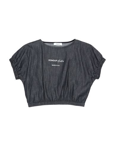 Dondup Babies'  Toddler Girl Blouse Steel Grey Size 6 Cotton, Elastane