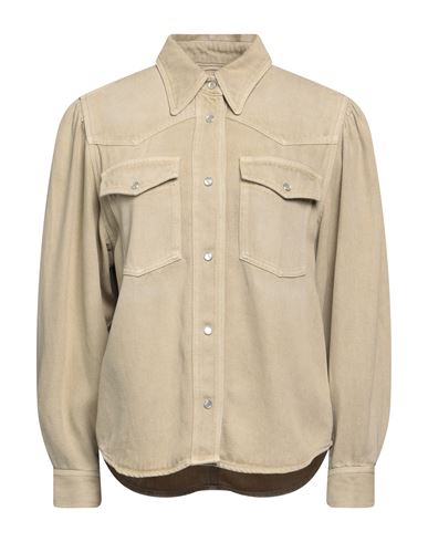 Isabel Marant Étoile Marant Étoile Woman Shirt Beige Size 4 Lyocell In Beige