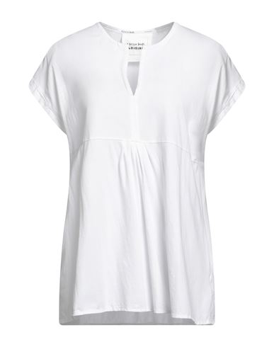 Alessia Santi Woman T-shirt White Size 4 Cotton