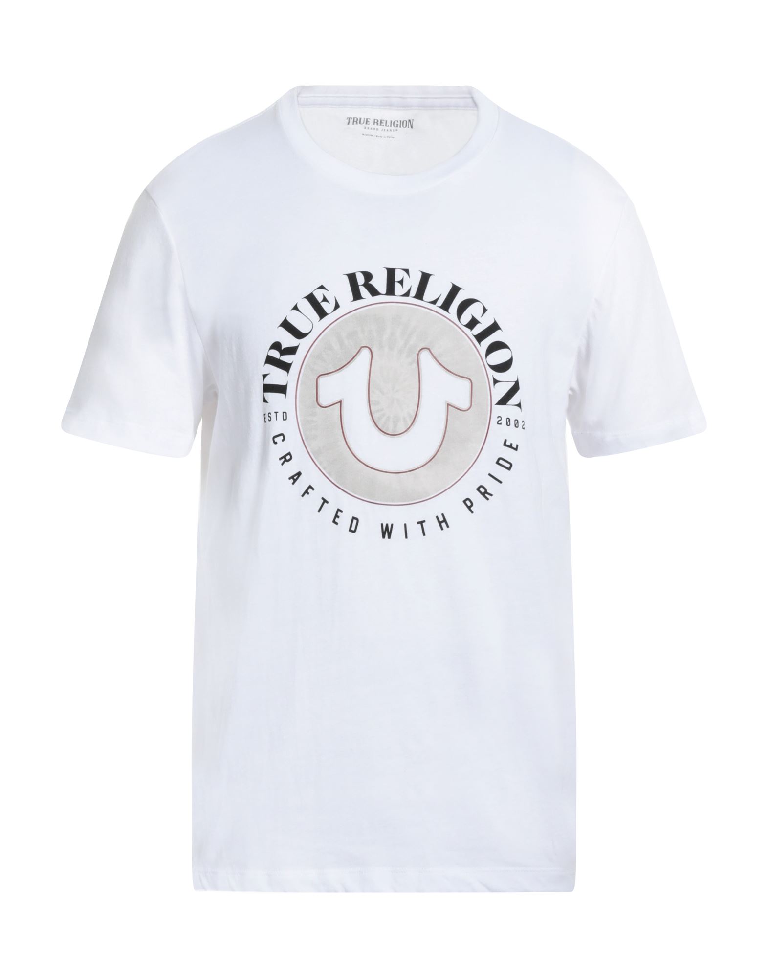 《セール開催中》TRUE RELIGION メンズ T シャツ ホワイト S コットン 60% / ポリエステル 40%
