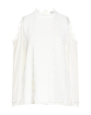 Shop Fracomina Woman Top White Size Xs Polyester