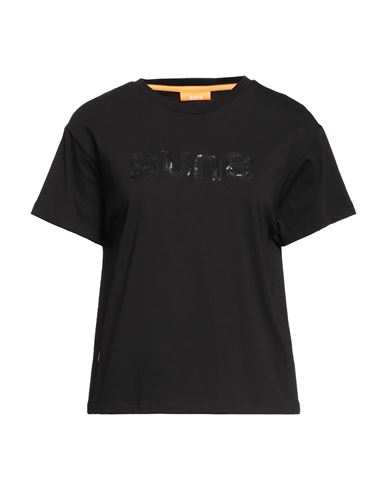 Suns Woman T-shirt Black Size M Cotton