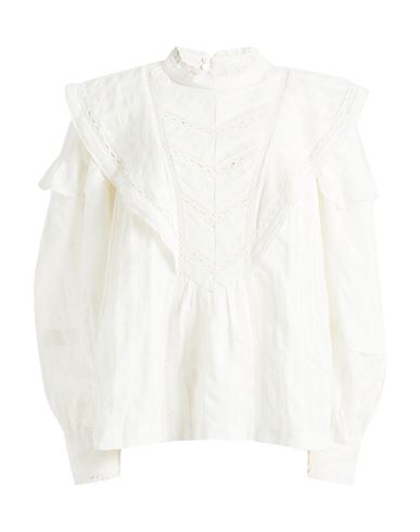 Isabel Marant Étoile Marant Étoile Woman Top White Size 8 Cotton