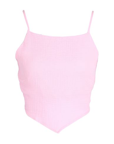 Vero Moda Woman Top Pink Size Xs Cotton