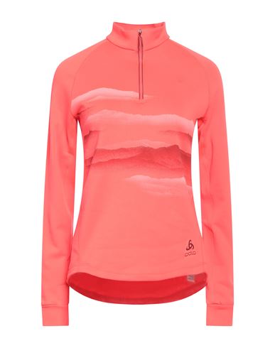 Odlo Woman Sweatshirt Fuchsia Size S Recycled Polyester, Elastane In Pink
