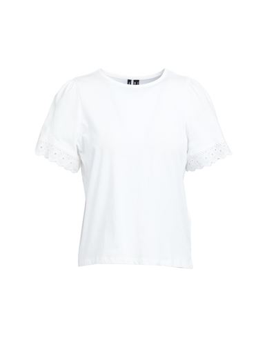 Vero Moda Woman T-shirt White Size Xs Cotton