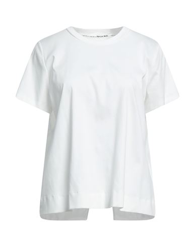 Shop Alessia Santi Woman T-shirt White Size 8 Cotton