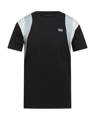 Asics Tiger Man T-shirt Black Size Xl Polyester, Cotton