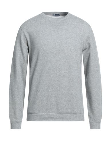 Hindustrie Man Sweatshirt Light Grey Size 40 Cotton, Polyamide