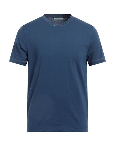 Block23 Man T-shirt Blue Size 36 Cotton