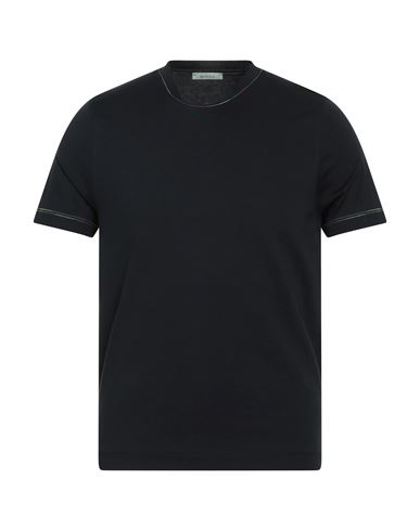 Block23 Man T-shirt Navy Blue Size 36 Cotton