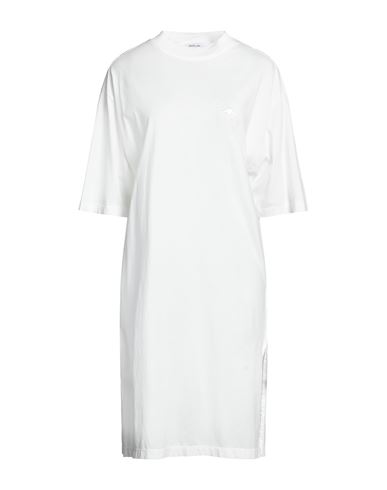 Replay Woman Short Dress White Size Xs Cotton