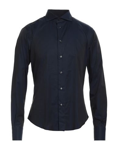 Brian Dales Man Shirt Midnight Blue Size 17 Cotton