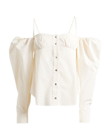 Marques' Almeida Woman Shirt Beige Size 4 Organic Cotton