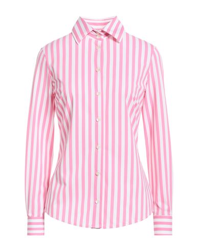 Brian Dales Woman Shirt Pink Size 10 Polyamide, Elastane