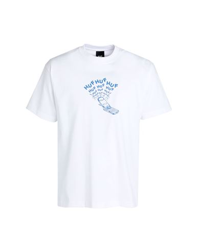 Shop Huf Man T-shirt White Size Xl Cotton