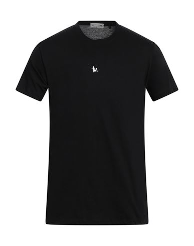 Daniele Alessandrini Homme Man T-shirt Black Size S Cotton