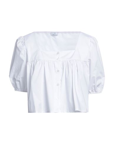 Berna Woman Shirt White Size Onesize Cotton, Polyamide, Elastane
