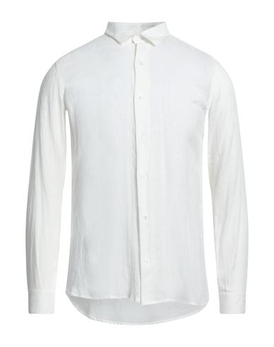 Neill Katter Man Shirt Ivory Size S Polyester In White