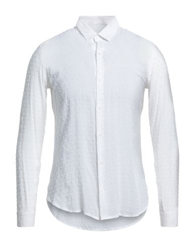 Shop Neill Katter Man Shirt Off White Size Xl Polyester