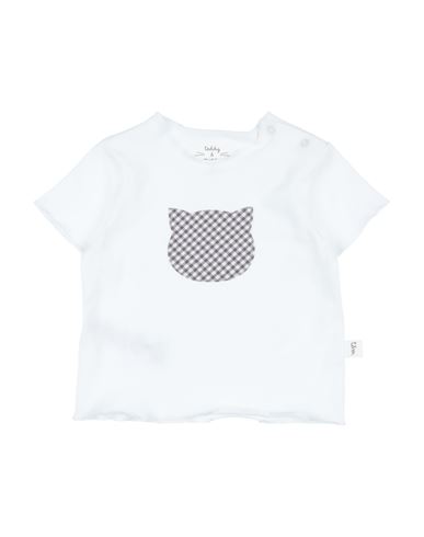 Shop Teddy & Minou Newborn Girl T-shirt White Size 3 Cotton