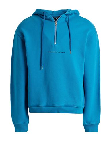 Artica Arbox Artica-arbox Man Sweatshirt Azure Size S Cotton In Blue