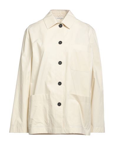 Liviana Conti Woman Shirt Cream Size 4 Cotton, Elastane In White