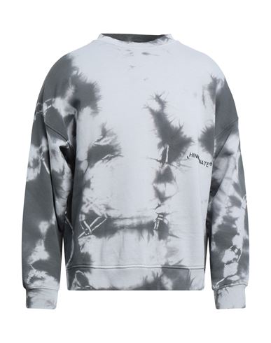 Hinnominate Man Sweatshirt Grey Size S Cotton In Gray