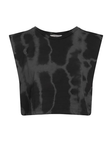 Hinnominate Woman Top Steel Grey Size M Cotton