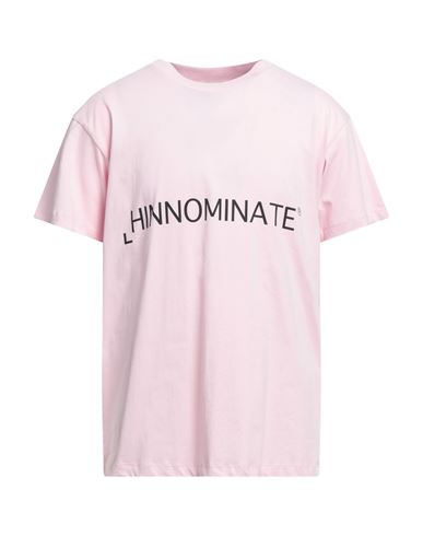 Hinnominate Man T-shirt Pink Size S Cotton