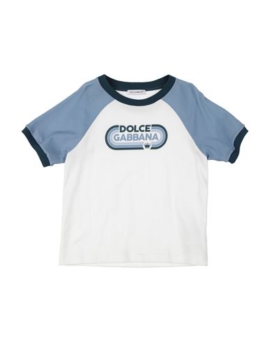 Dolce & Gabbana Babies'  Toddler Boy T-shirt White Size 7 Cotton