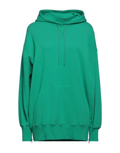 Dorothee Schumacher Woman Sweatshirt Green Size 1 Cotton