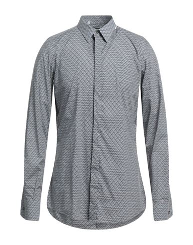 Dolce & Gabbana Man Shirt Grey Size 15 ¾ Cotton