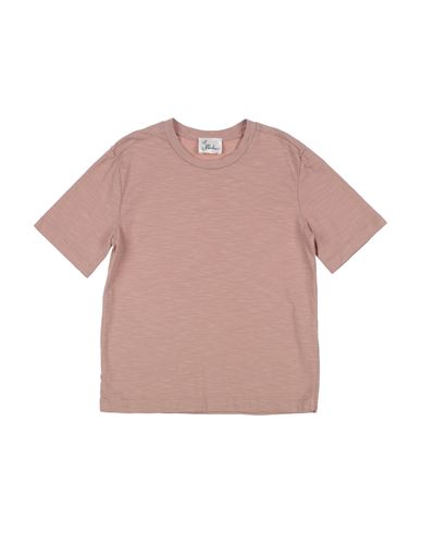 Illudia Babies'  Toddler Girl T-shirt Pastel Pink Size 6 Cotton
