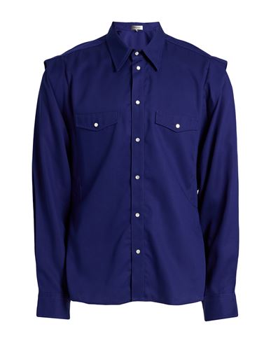 Isabel Marant Man Shirt Blue Size Xl Lyocell