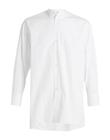 Jil Sander Man Shirt White Size 15 Cotton