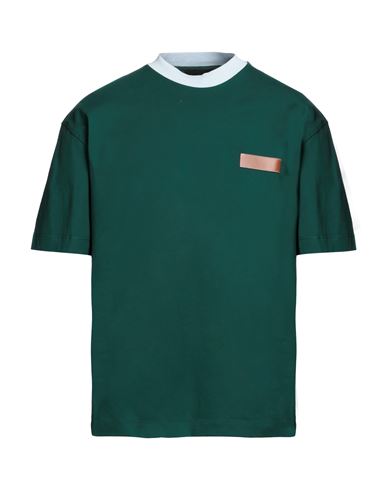 Liu •jo Man Man T-shirt Emerald Green Size L Cotton