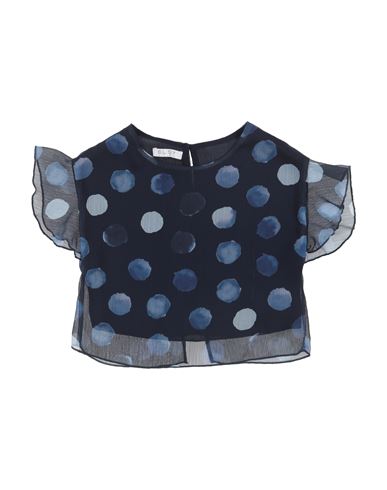 Elsy Babies'  Toddler Girl Blouse Navy Blue Size 3 Polyester
