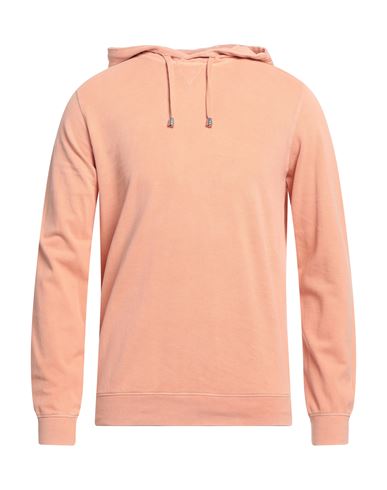 Filippo De Laurentiis Man Sweatshirt Apricot Size 38 Cotton In Orange