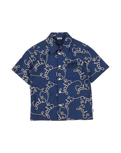 Gcds Mini Babies'  Toddler Shirt Blue Size 6 Cotton, Polyester