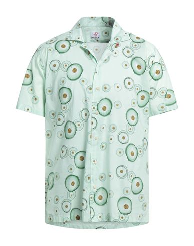 Mosca Man Shirt Light Green Size 16 ½ Cotton