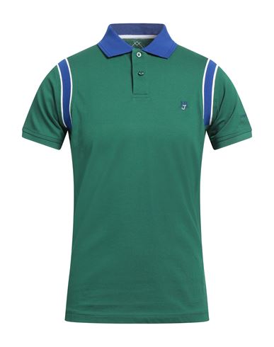 Harmont & Blaine Man Polo Shirt Green Size M Cotton