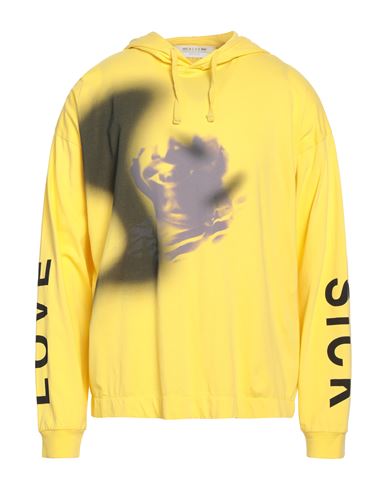 Alyx 1017  9sm Man Sweatshirt Yellow Size S Cotton