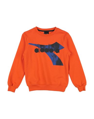 Diadora Babies'  Toddler Boy Sweatshirt Orange Size 6 Cotton