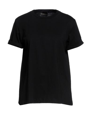 Future Alive Woman T-shirt Black Size S Cotton