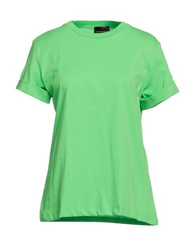 Future Alive Woman T-shirt Green Size S Cotton