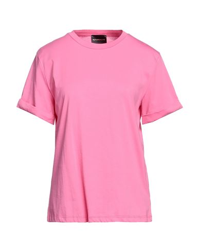 Future Alive Woman T-shirt Fuchsia Size S Cotton In Pink