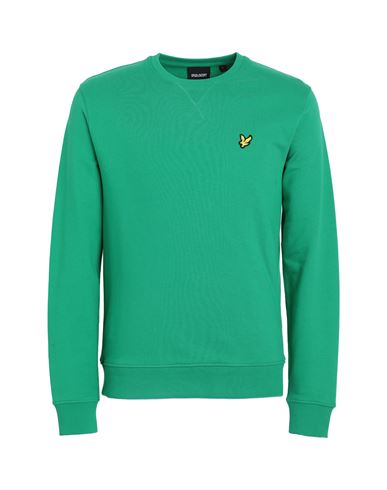 Lyle & Scott Man Sweatshirt Green Size Xl Cotton