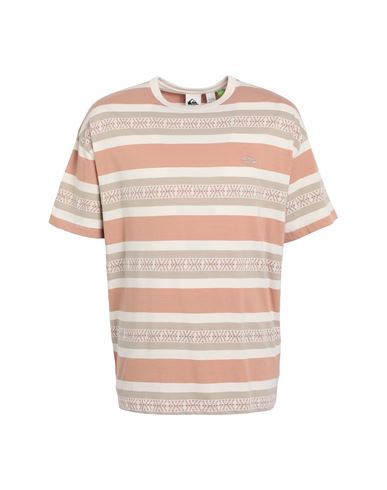 Quiksilver Qs T-shirt Moonbeam Jack Ss Man T-shirt Pastel Pink Size Xl Organic Cotton