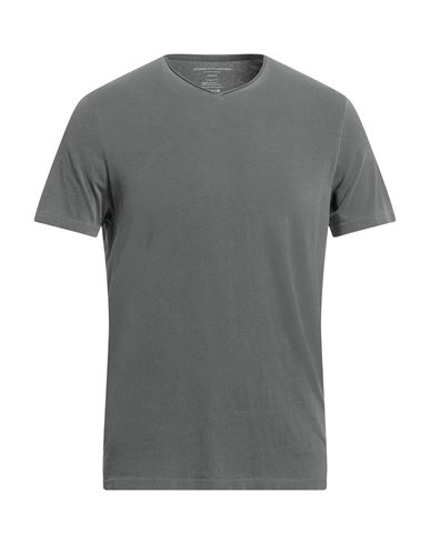 Majestic Filatures Man T-shirt Dove Grey Size S Linen, Elastane